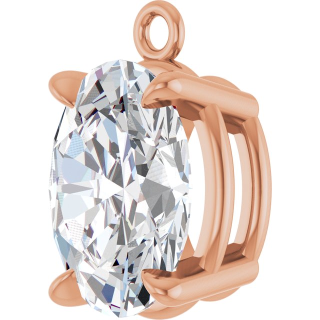 1 CTW Lab-Grown Diamond Dangle