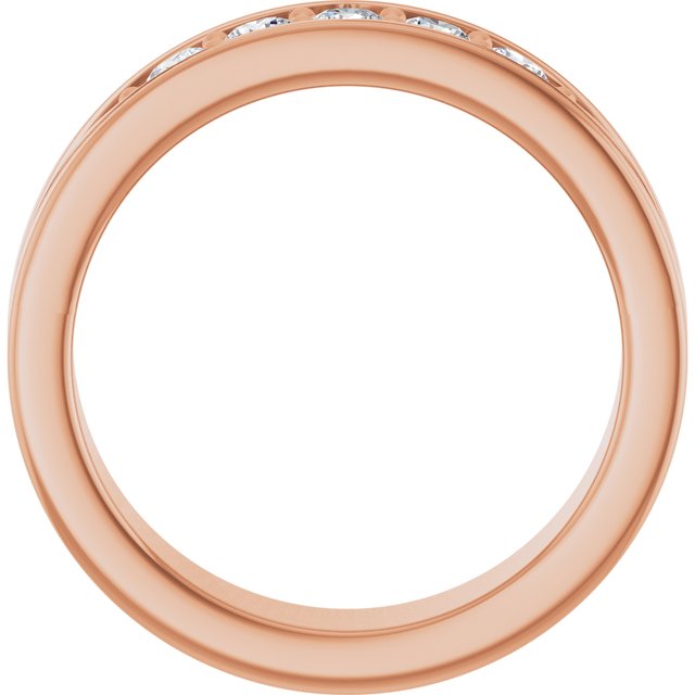 1/2 CTW Natural Diamond Band, 6.18 mm