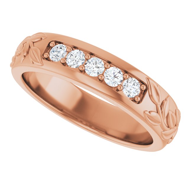 1/3 CTW Lab-Grown Diamond Band, 5.21 mm