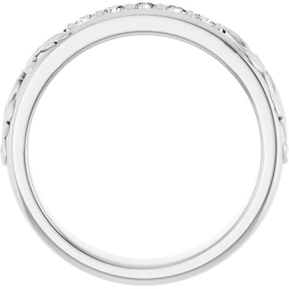 1/3 CTW Lab-Grown Diamond Band, 5.21 mm