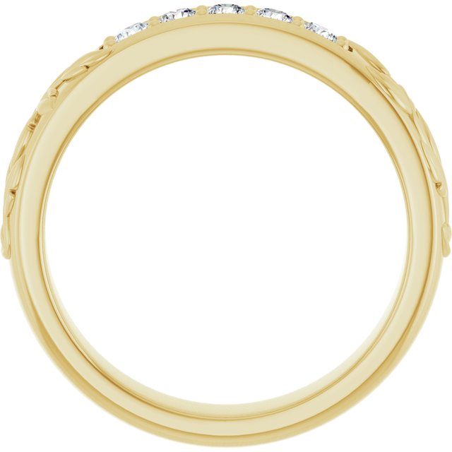 1/3 CTW Lab-Grown Diamond Band, 5.21 mm