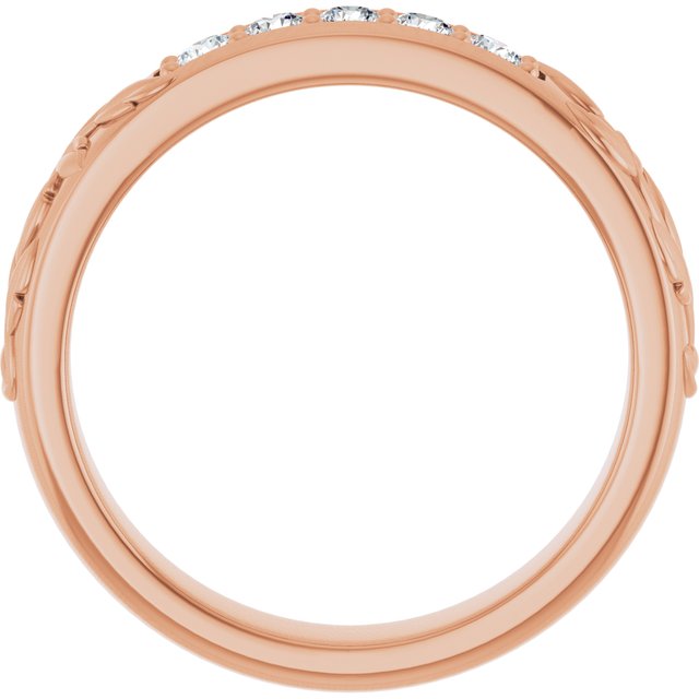 1/3 CTW Lab-Grown Diamond Band, 5.21 mm