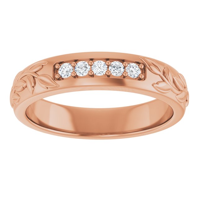1/6 CTW Lab-Grown Diamond Band, 4.68 mm