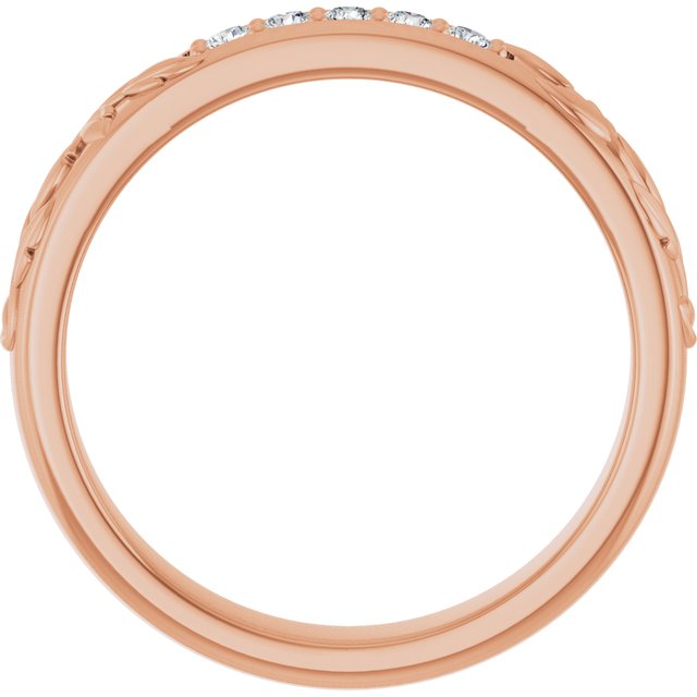 1/6 CTW Lab-Grown Diamond Band, 4.68 mm