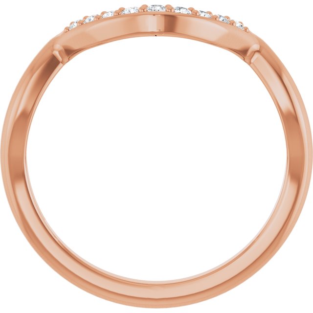 1/10 CTW Lab-Grown Diamond Matching Band