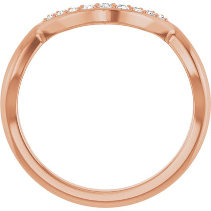 1/10 CTW Lab-Grown Diamond Matching Band