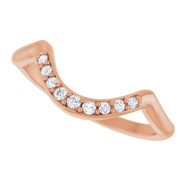 1/10 CTW Lab-Grown Diamond Matching Band