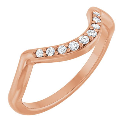 1/10 CTW Lab-Grown Diamond Matching Band