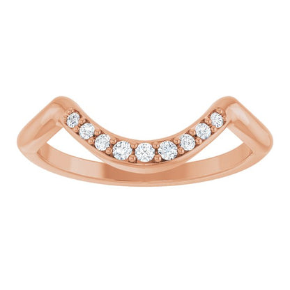 1/10 CTW Lab-Grown Diamond Matching Band