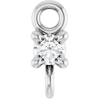 .025 CT Lab-Grown Diamond 4-Prong Basket Link