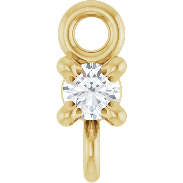 .025 CT Lab-Grown Diamond 4-Prong Basket Link