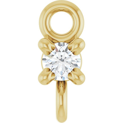 .025 CT Lab-Grown Diamond 4-Prong Basket Link