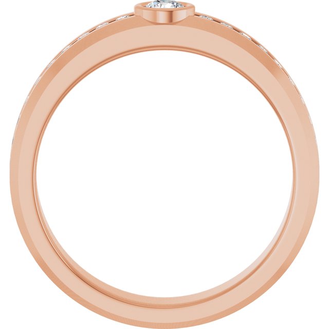 1/2 CTW Natural Diamond Band, 5.14 mm