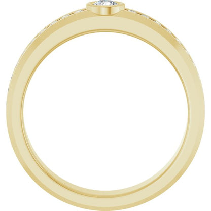 1/2 CTW Natural Diamond Band, 5.14 mm