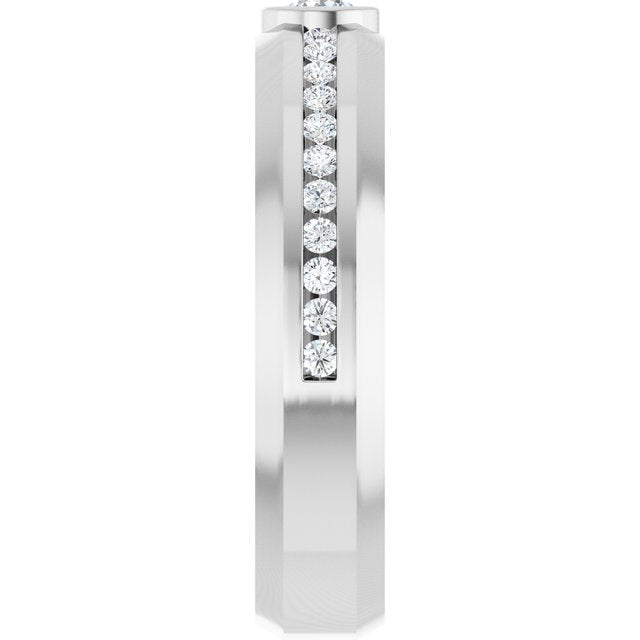 1/2 CTW Natural Diamond Band, 5.14 mm