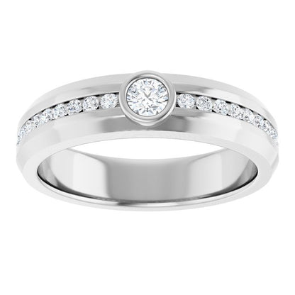 1/2 CTW Natural Diamond Band, 5.14 mm