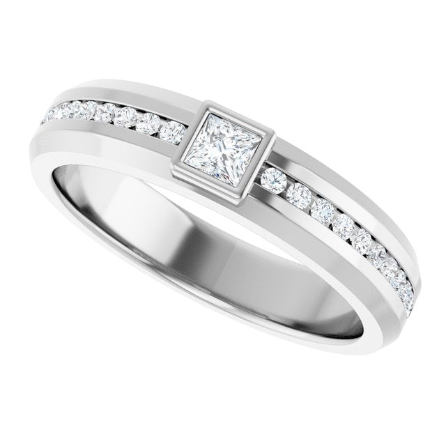 1/3 CTW Natural Diamond Band, 4.7 mm