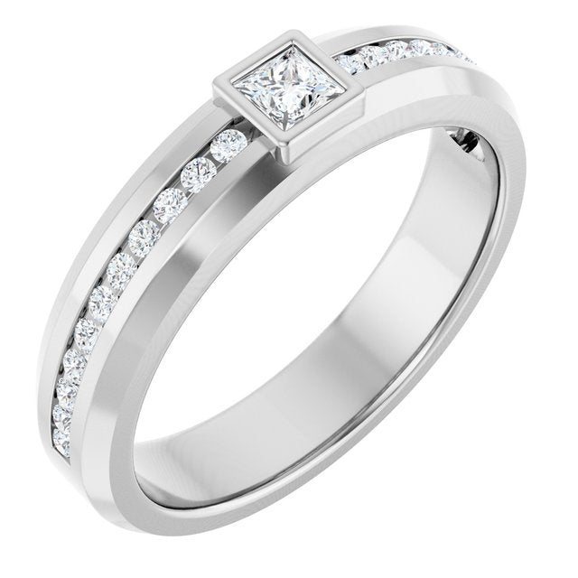 1/3 CTW Natural Diamond Band, 4.7 mm