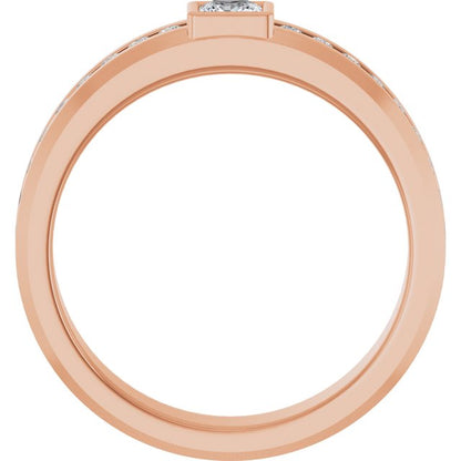 5/8 CTW Natural Diamond Band, 5.91 mm