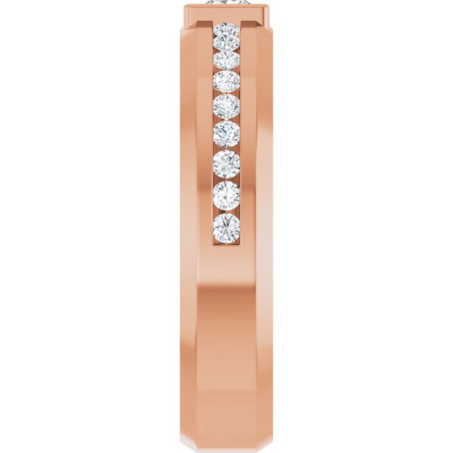 5/8 CTW Natural Diamond Band, 5.91 mm