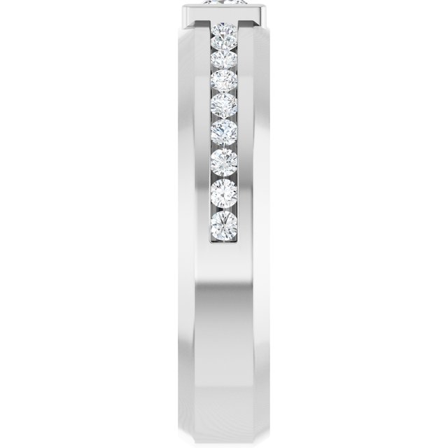 5/8 CTW Lab-Grown Diamond Band, 6.3 mm