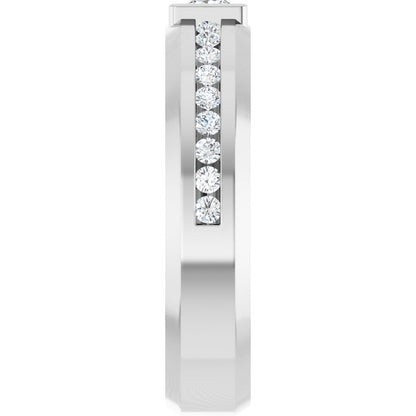 5/8 CTW Lab-Grown Diamond Band, 6.3 mm