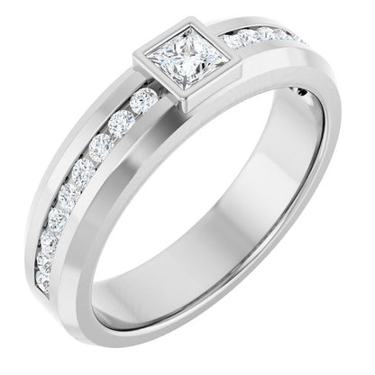 5/8 CTW Natural Diamond Band, 5.91 mm