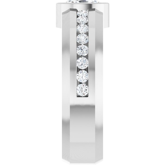 1 1/4 CTW Lab-Grown Diamond Band, 8.5 mm