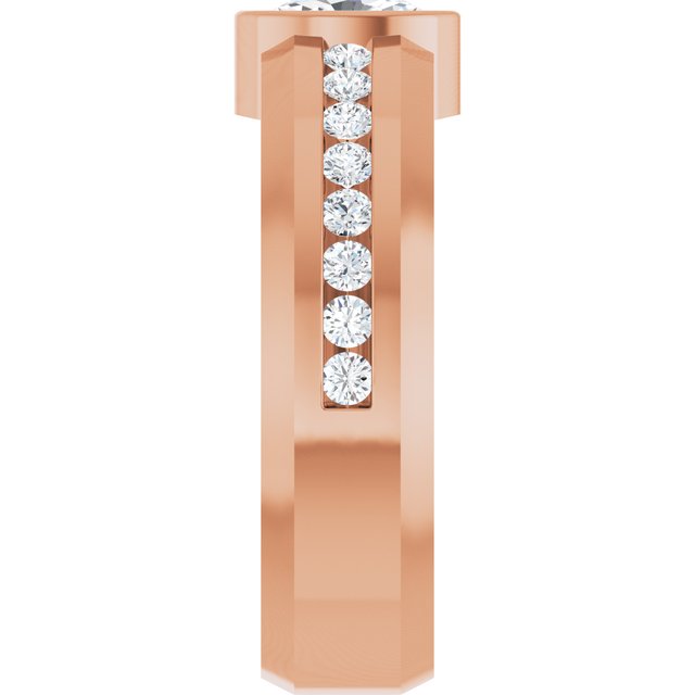 1 1/4 CTW Lab-Grown Diamond Band, 8.5 mm