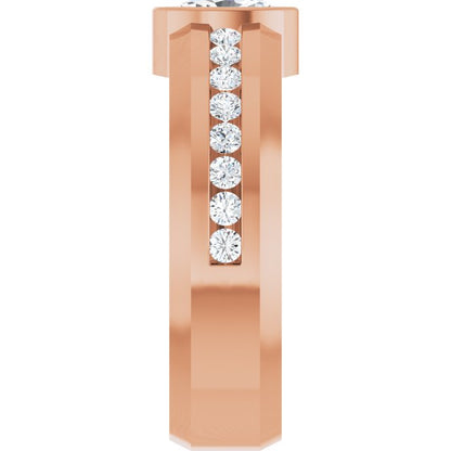 1 1/4 CTW Lab-Grown Diamond Band, 8.5 mm