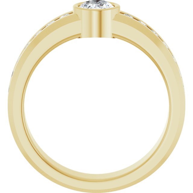1 1/4 CTW Lab-Grown Diamond Band, 8.5 mm