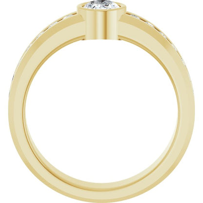 1 1/4 CTW Lab-Grown Diamond Band, 8.5 mm