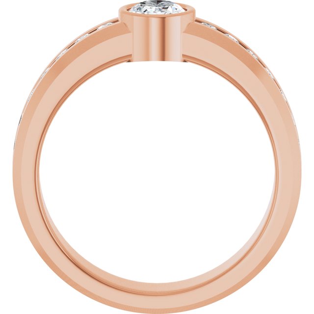 1 1/4 CTW Lab-Grown Diamond Band, 8.5 mm