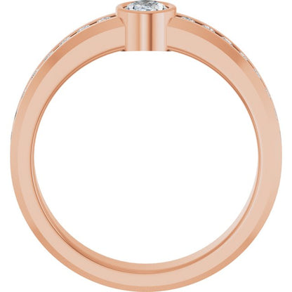 3/4 CTW Lab-Grown Diamond Band, 5.91 mm