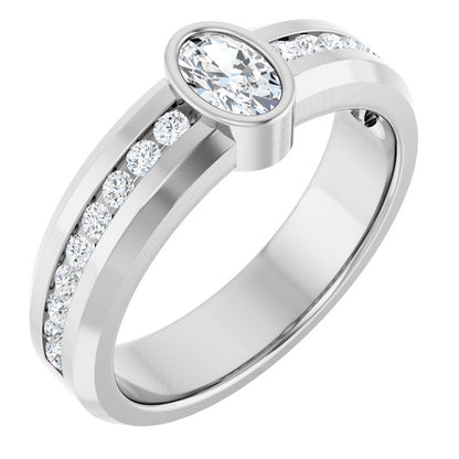3/4 CTW Lab-Grown Diamond Band, 5.91 mm
