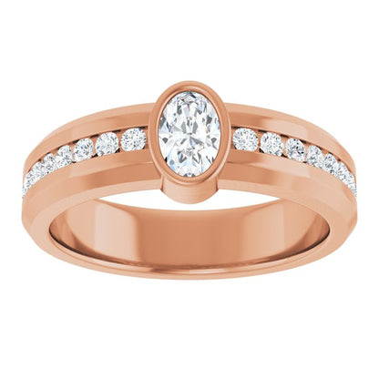 3/4 CTW Lab-Grown Diamond Band, 5.91 mm