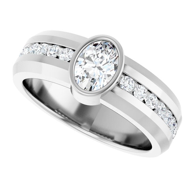 1 1/4 CTW Lab-Grown Diamond Band, 8.5 mm