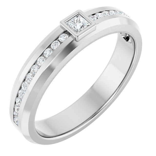 1/3 CTW Natural Diamond Band, 4.7 mm