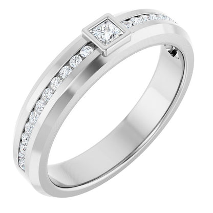 1/3 CTW Natural Diamond Band, 4.7 mm