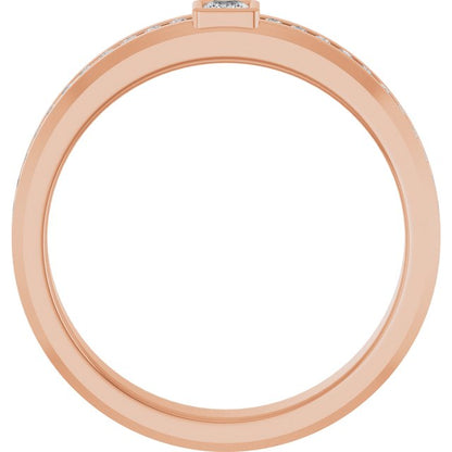 1/3 CTW Natural Diamond Band, 4.7 mm