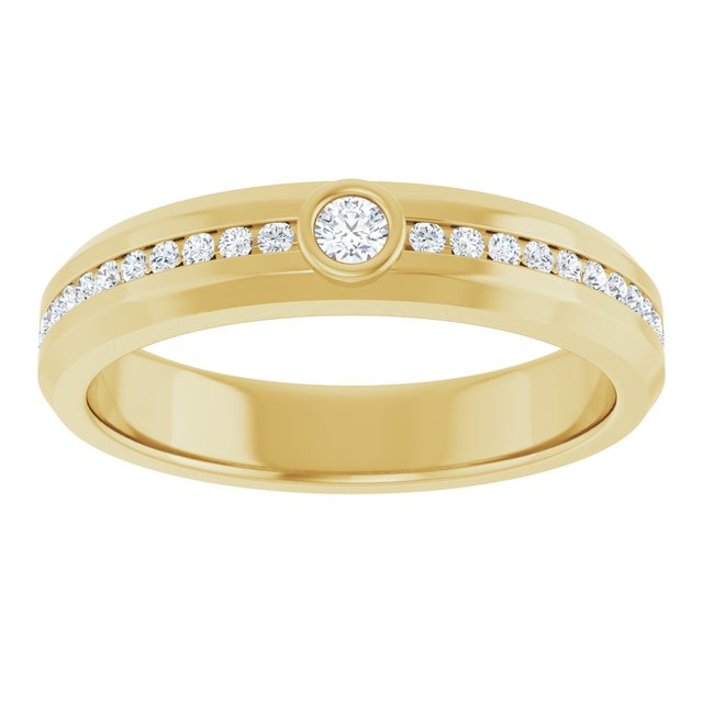 1/4 CTW Lab-Grown Diamond Band, 4.4 mm