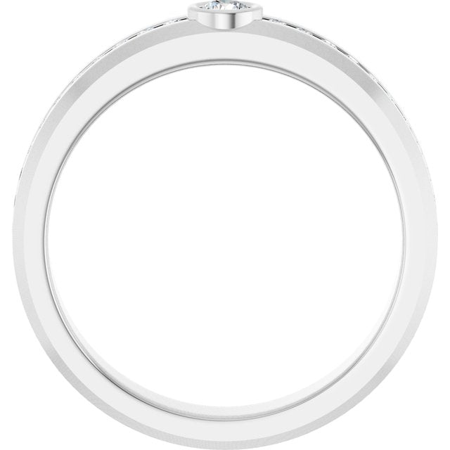 1/4 CTW Natural Diamond Band, 4.7 mm