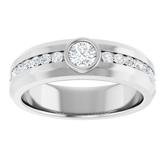 3/4 CTW Lab-Grown Diamond Band, 5.91 mm