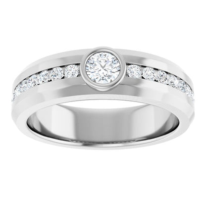 3/4 CTW Lab-Grown Diamond Band, 5.91 mm