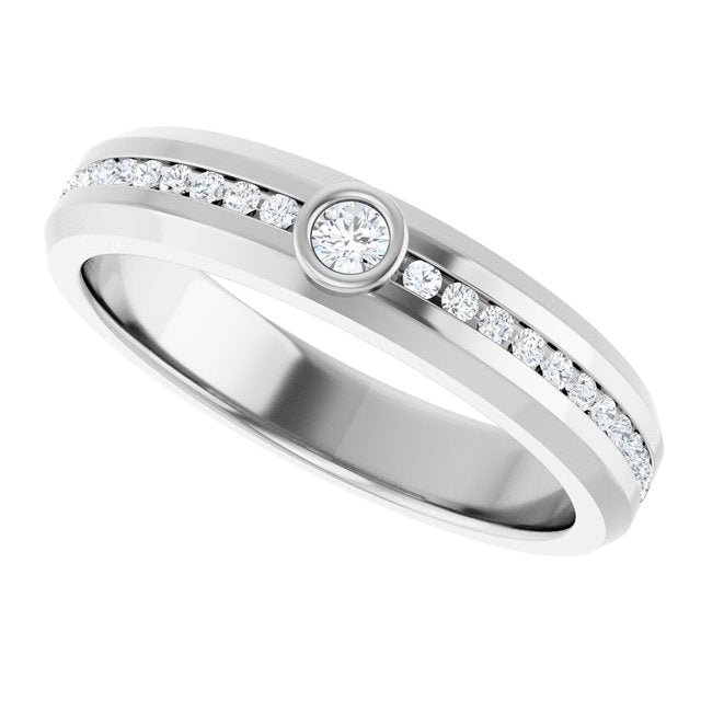 1/4 CTW Natural Diamond Band, 4.7 mm