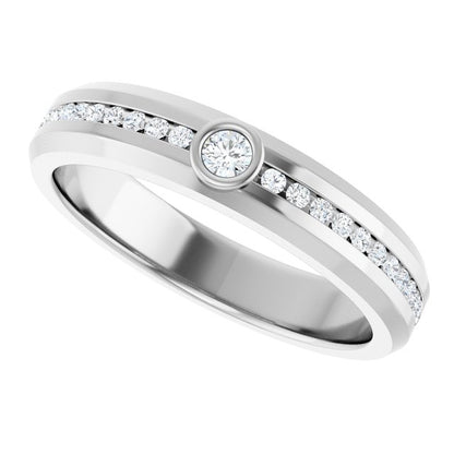 1/4 CTW Natural Diamond Band, 4.7 mm