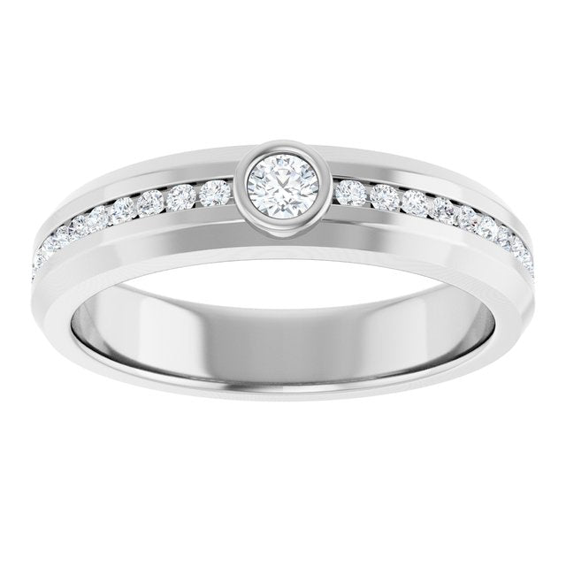 1/4 CTW Natural Diamond Band, 4.7 mm