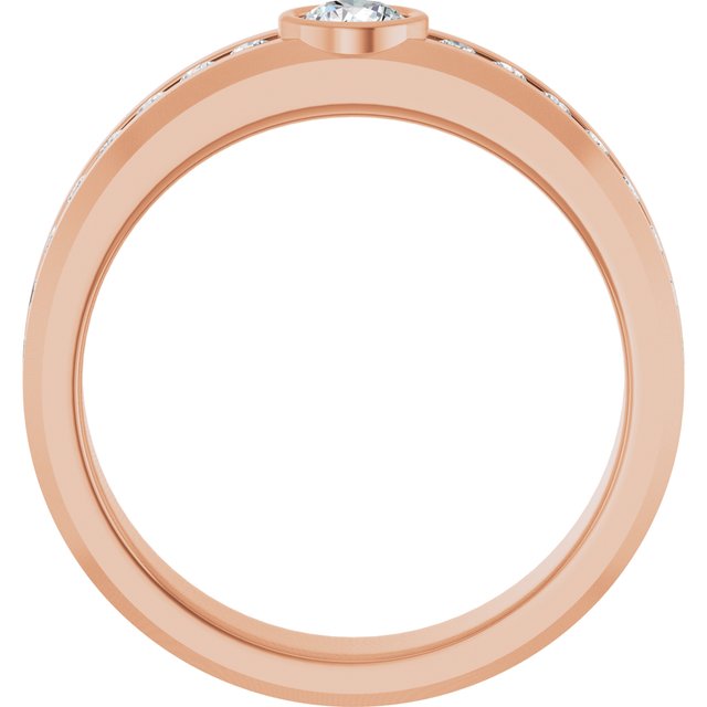 5/8 CTW Natural Diamond Band, 5.91 mm