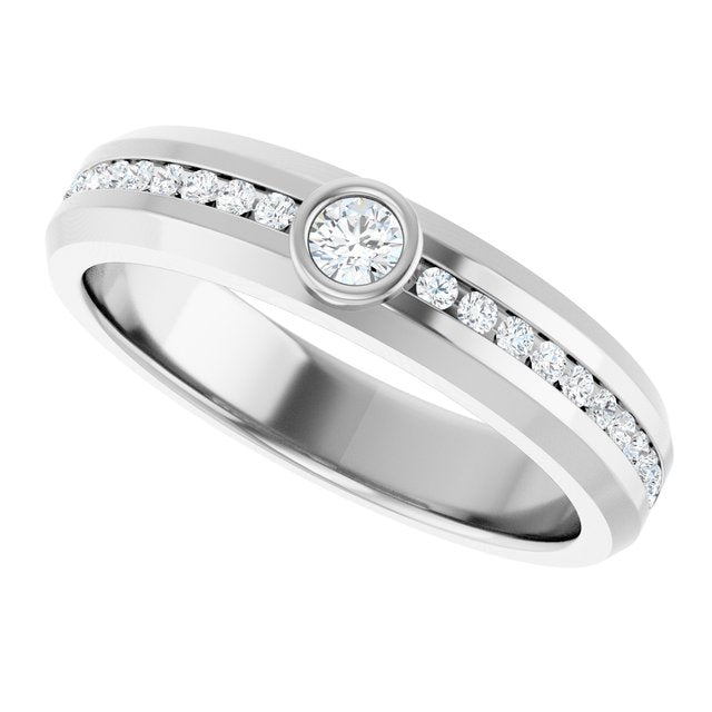 1/4 CTW Natural Diamond Band, 4.7 mm