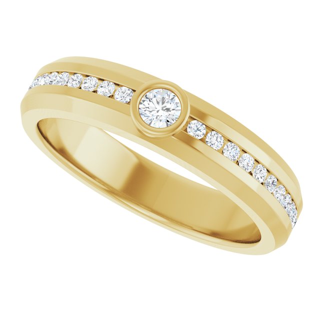 1/4 CTW Natural Diamond Band, 4.7 mm